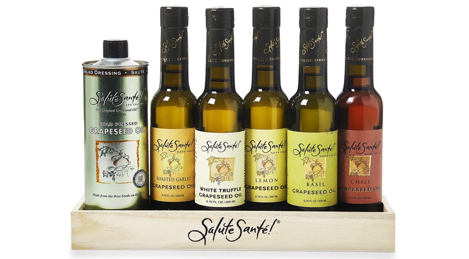 Salute Santé Infused and Cold Pressed Grapeseed Oils