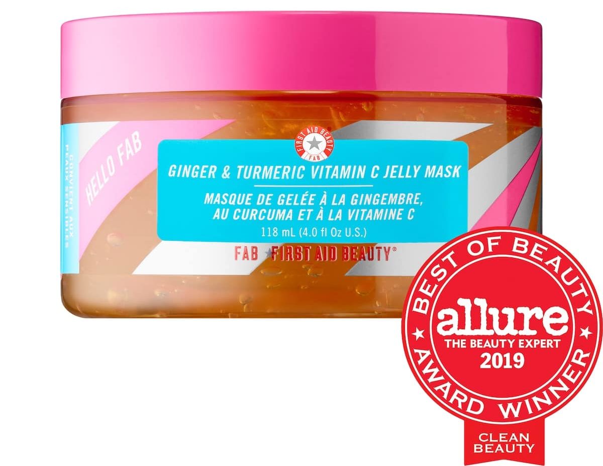 First Aid Beauty Hello FAB Ginger & Turmeric Vitamin C Jelly Mask