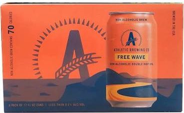 Athletic Brewing Non-Alcoholic Free Wave Double Hop IPA