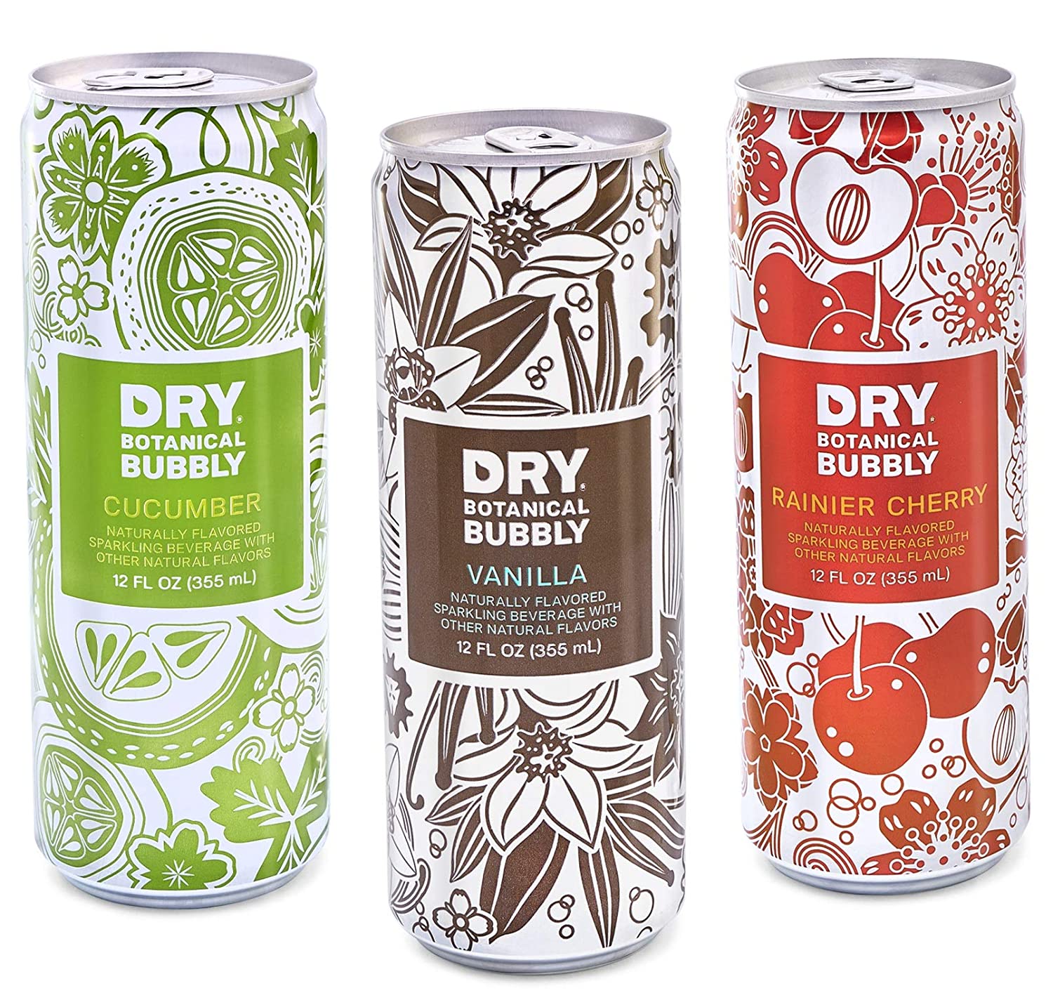 Dry Non-Alcoholic Botanical Bubbly