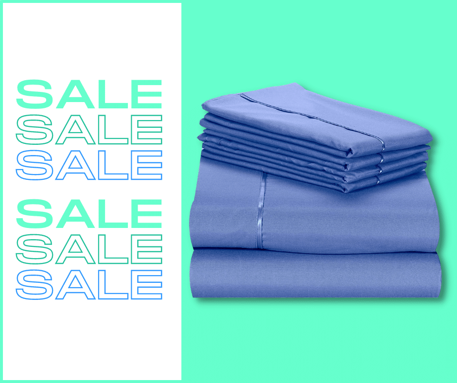 Bed Sheets on Sale this Amazon Prime Big Deal Days! - Deals on Sheet Sets