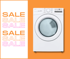 Clothes Dryers on Sale Memorial Day 2022!! - Deals on Electric + Gas Dryers