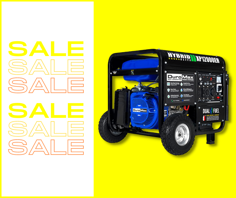 Portable Generators on Sale Memorial Day 2022!! - Deals on Gas Battery Backup Generator