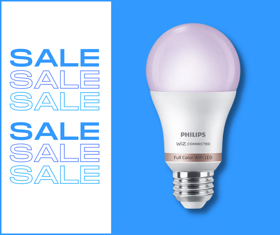 Smart Light Bulbs on Sale Presidents Day Weekend 2022!! - Deals on Philips Smart LED Bulb