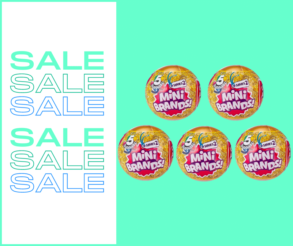 5 Surprise Mini Brands on Sale December 2023. - Deals on Mini Brands Toys