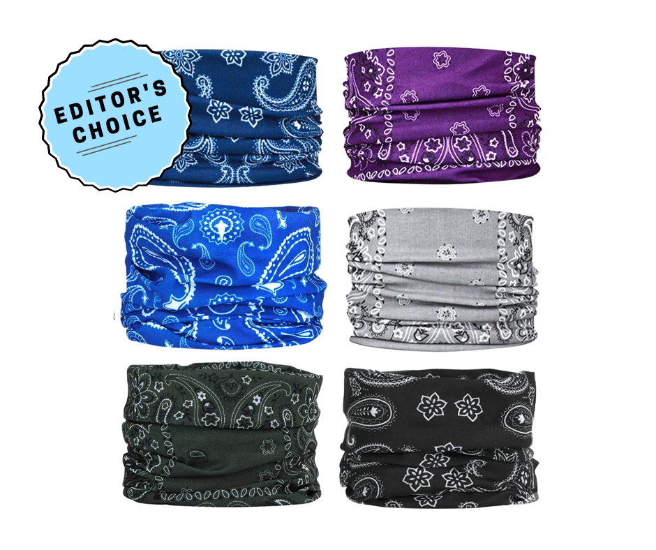 Toes Home 6 Piece Headband Bandanas