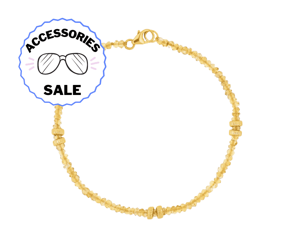 Bony Levy Citrine Beaded Bracelet