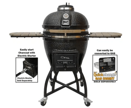 Vision Grills Kamado S-Series Ceramic Charcoal Grill