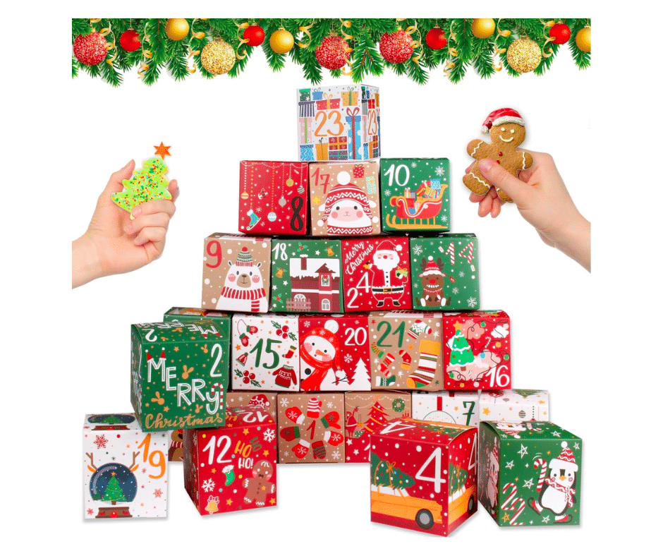 DIY: Christmas Advent Calendar Boxes
