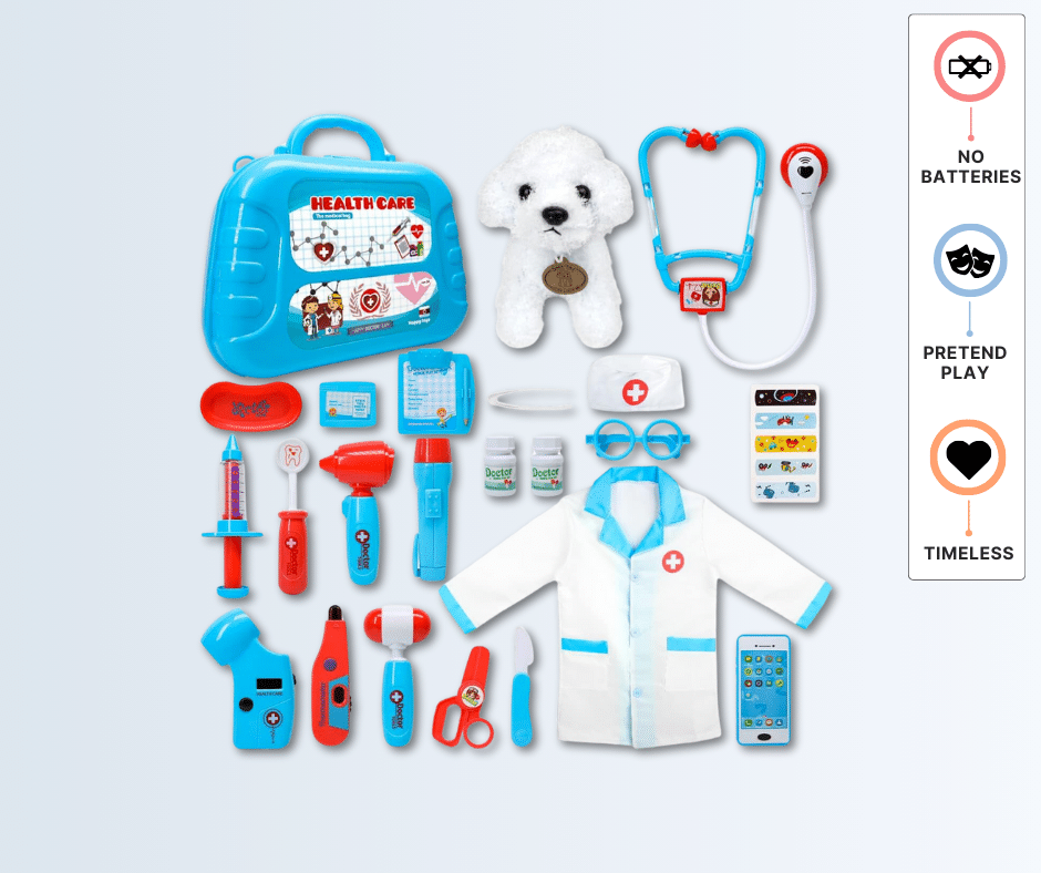 Meland Toy Doctor Kit for Kids