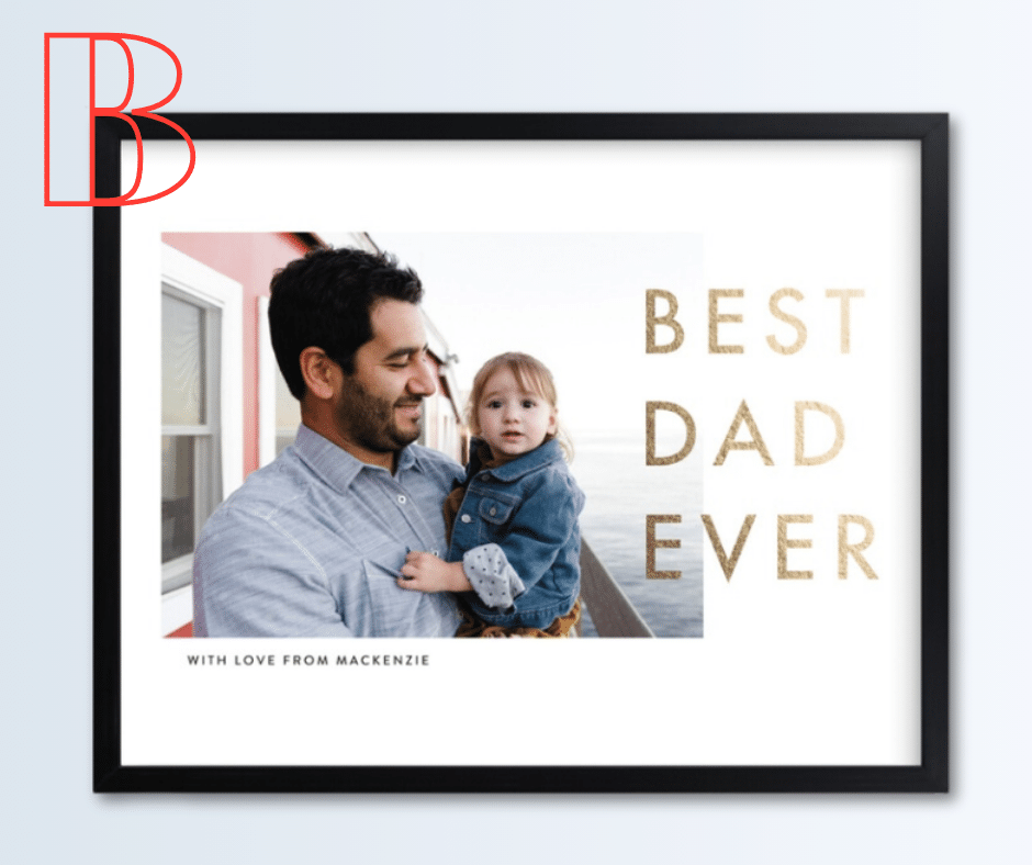Print For Dad Gift