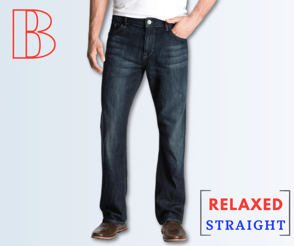 RELAXED STRAIGHT JEANS FOR MEN