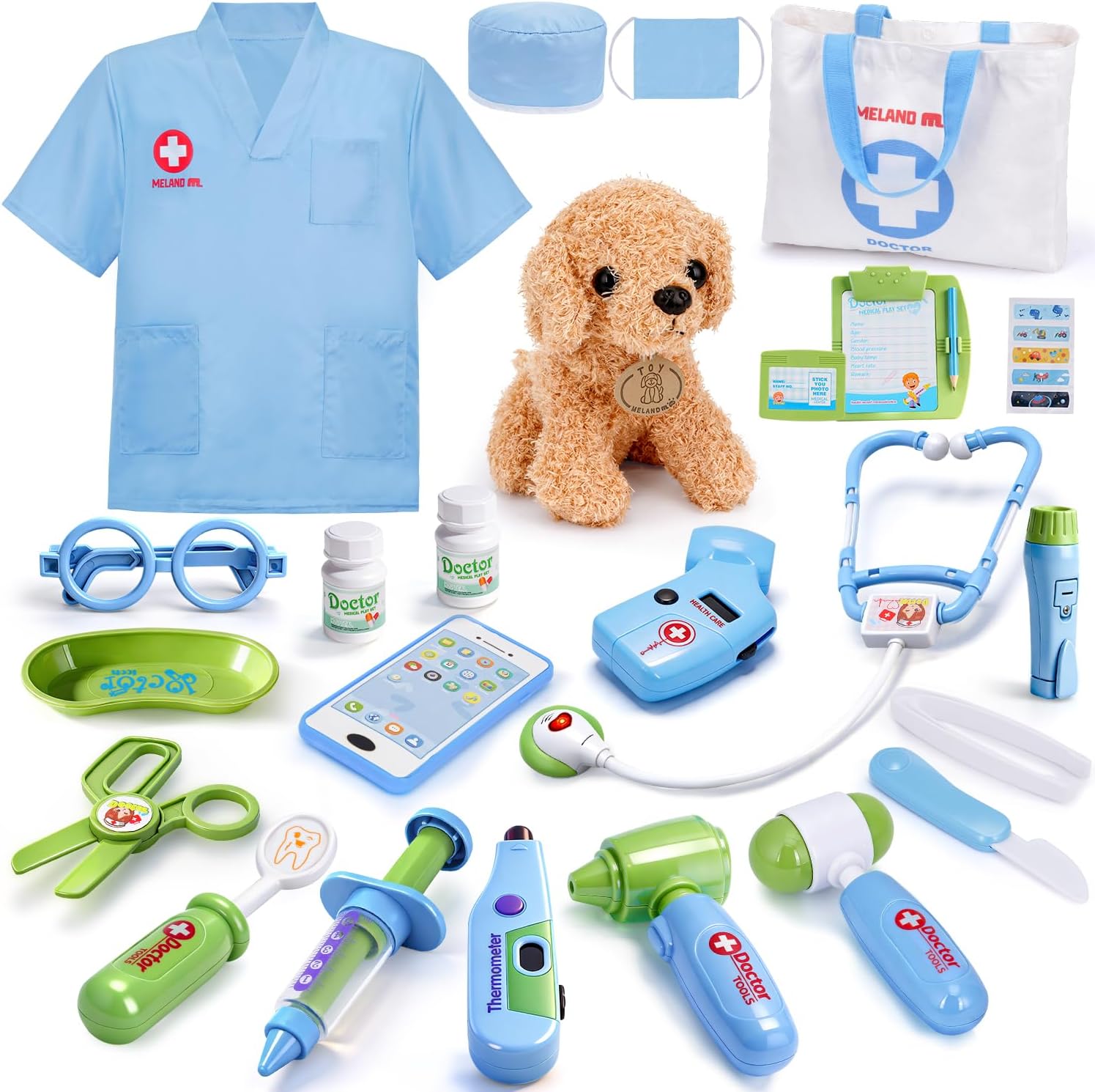 Meland Toy Doctor Kit for Kids