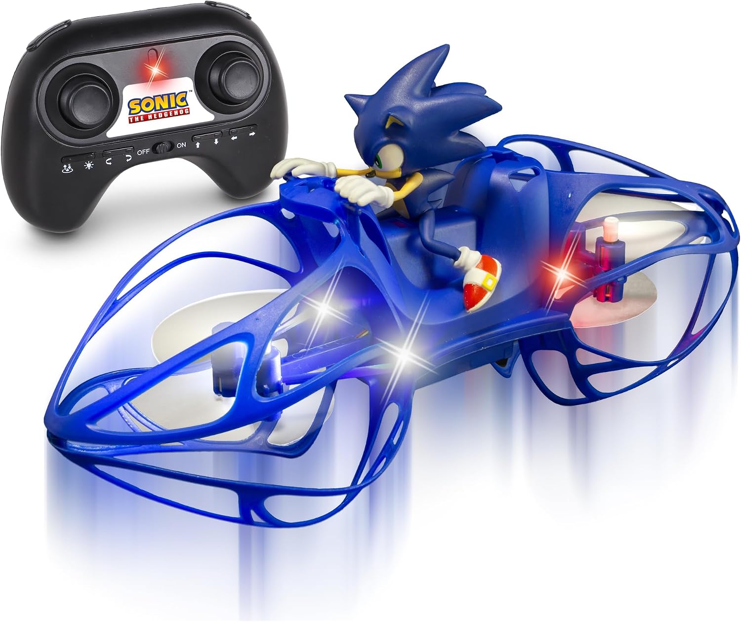 NKOK Sonic RC HoverBike Flying Toy
