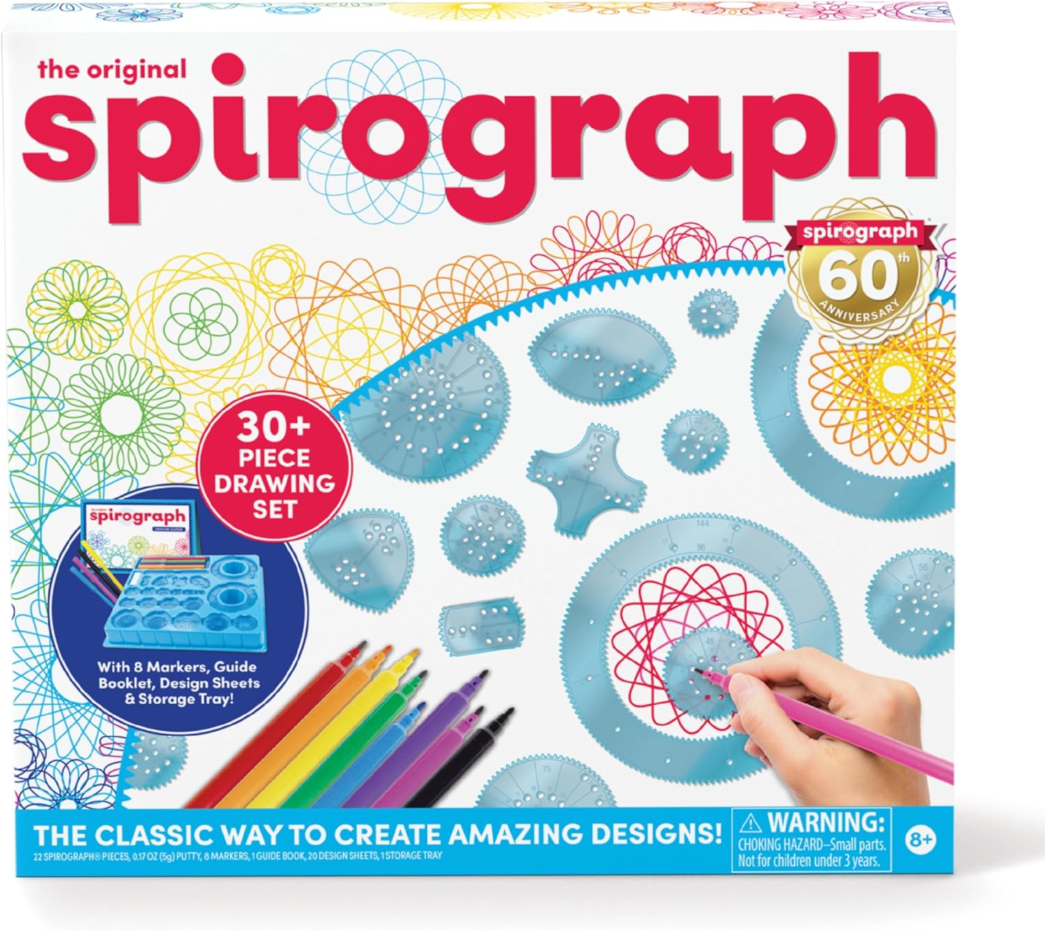Spirograph with Markers art set