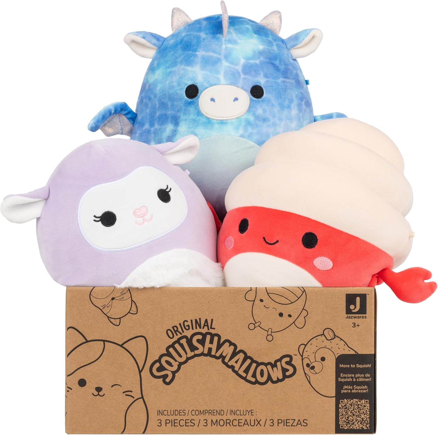 Squishmallows Original Mystery 3-Pack