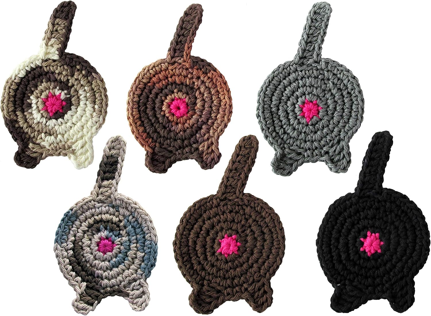 Cat Butt Coasters (Set of 6)