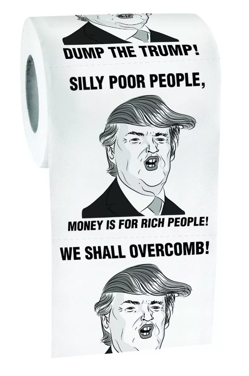 Novelty Gift Idea: Donald Trump Toilet Paper