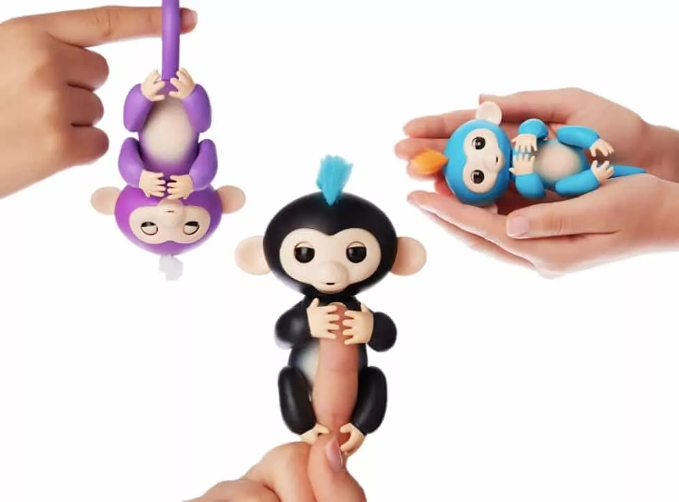 Fingerlings Interactive Baby Monkey Finger Puppet Toys 2017 - 2018 Christmas