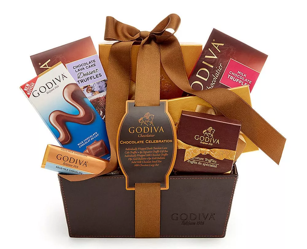 Godiva Chocolate Celebration Basket