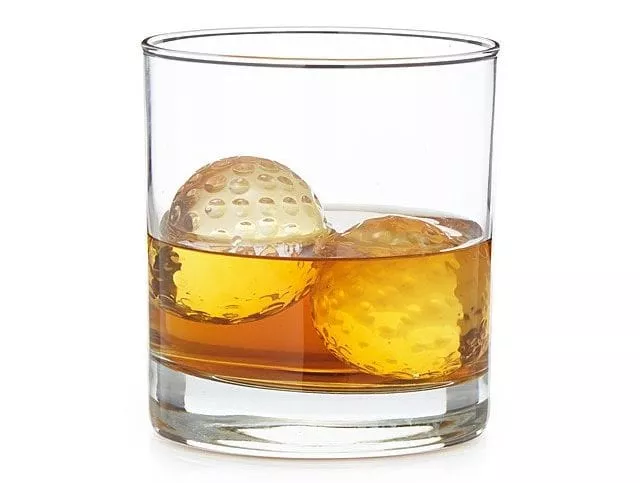 Golf Ball Whiskey Chillers