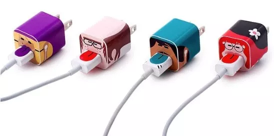 iPhone Charger Sticker Set