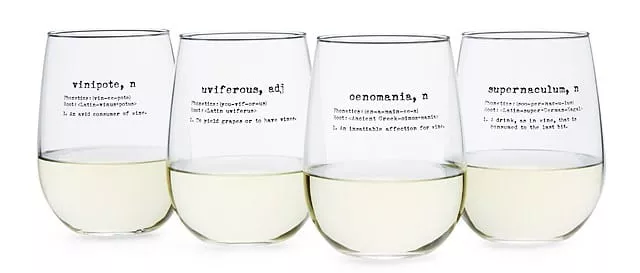 Life By Definition Wine Glasses