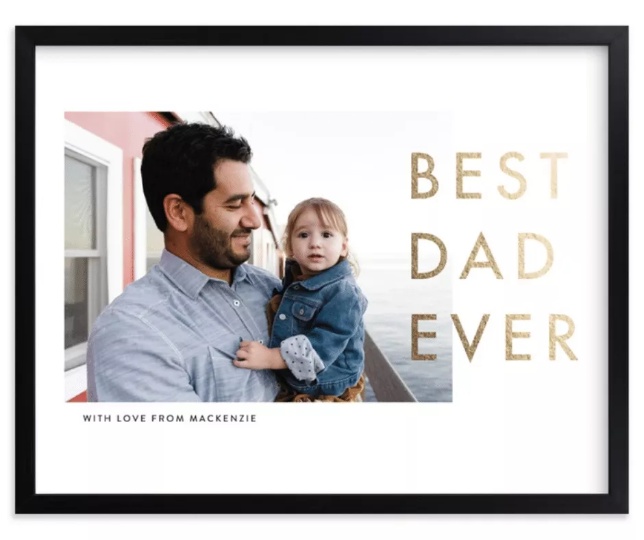 Minted Personalized Frame